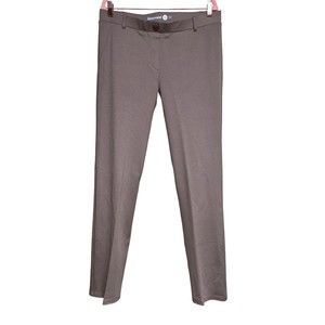 Betabrand Classic Dress Yoga‎ Pant Straight Leg Khaki Twill Women’s XL Long